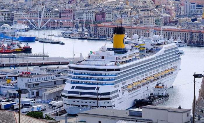 Costa Crociere kehrt in den Hafen von Genua zurück